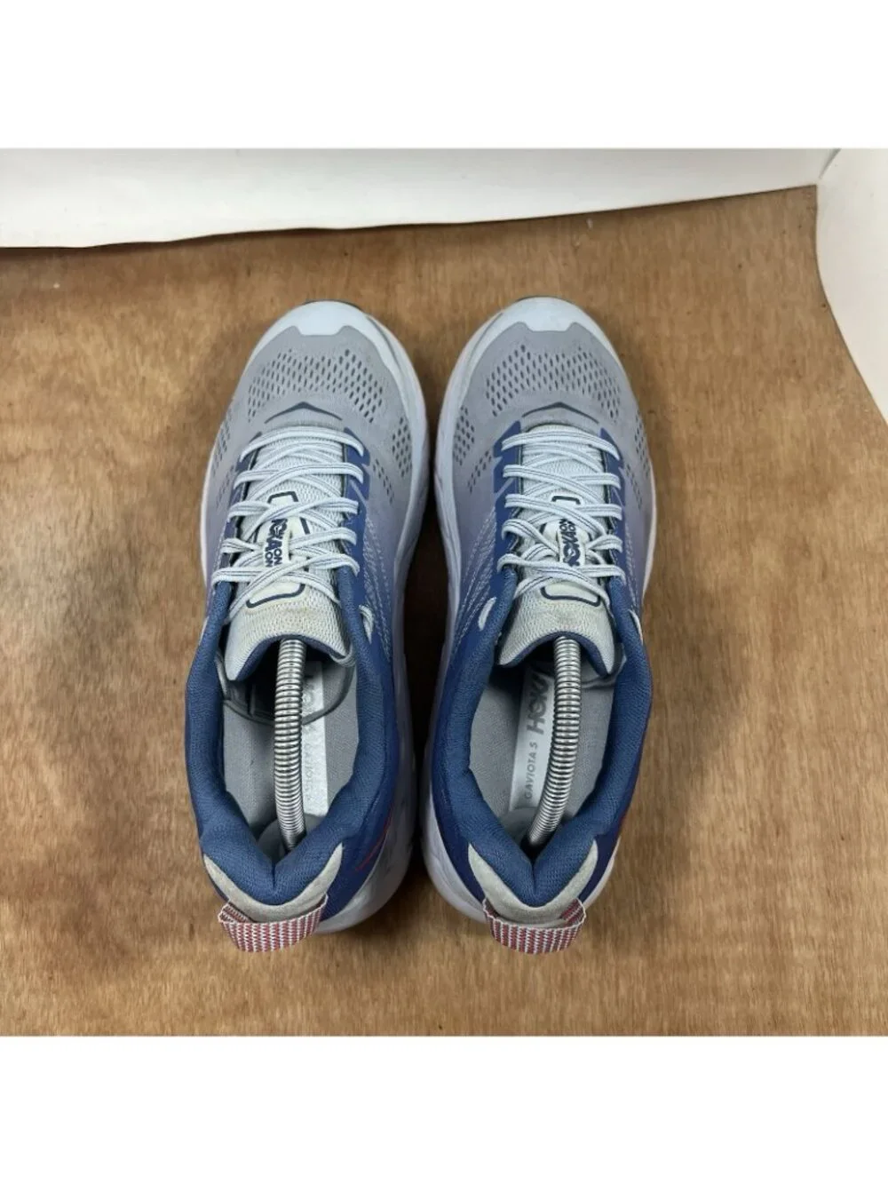 Hoka One One Clifton 6 Women Size 10.5 Blue Running Shoes